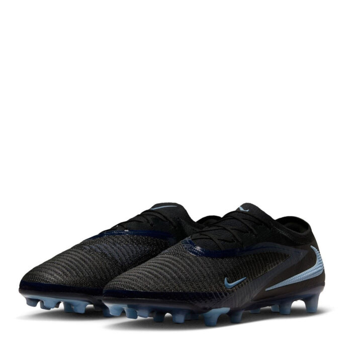 Nike Phantom 6 Low Turf Football Boots – Black/Black – view 4