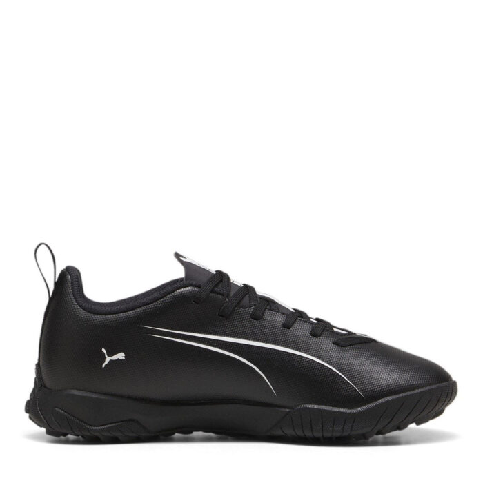 Puma Ultra Junior Turf Football Boots – Black/White – view 4