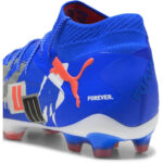 Puma Future 8 Firm Ground Football Boots – White/Blue – view 5