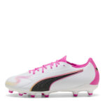 Puma King Junior Firm Ground Football Boots – Poison Pink – view 2