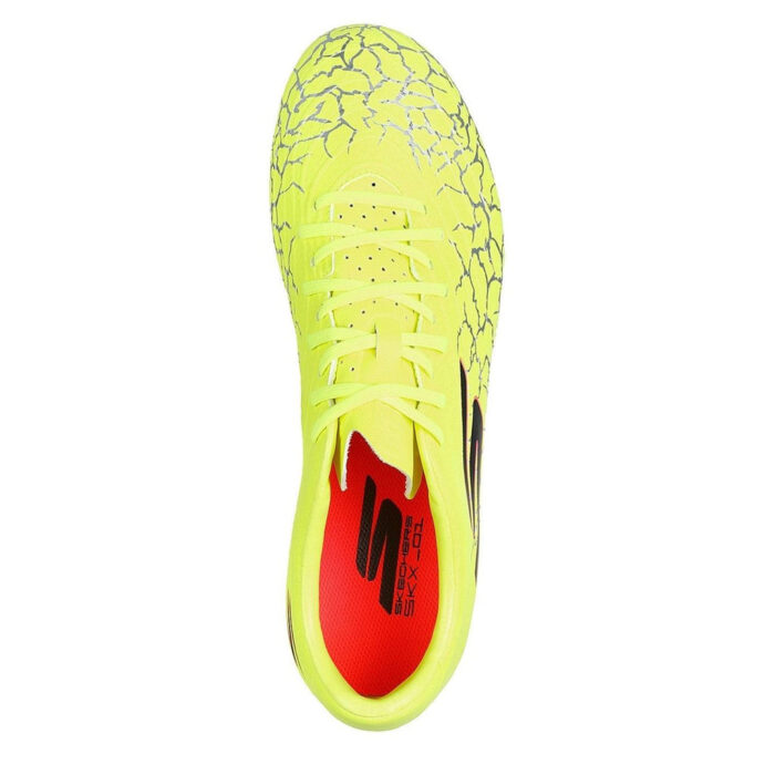 Skechers Skx 01 Gold Junior Firm Ground Football Boots – Yellow/Black – view 5