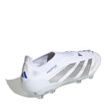 adidas Predator Firm Ground Football Boots – White/Silver – view 4