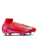 Nike Zoom Mercurial Superfly 10 Soft Ground Football Boots – Red/Green