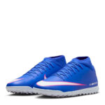 Nike Mercurial Superfly 10 Turf Football Boots – Blue/Wht/Pink – view 4