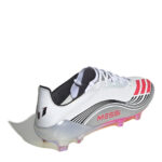 adidas F50 Firm Ground Football Boots – White/Red - Image 5