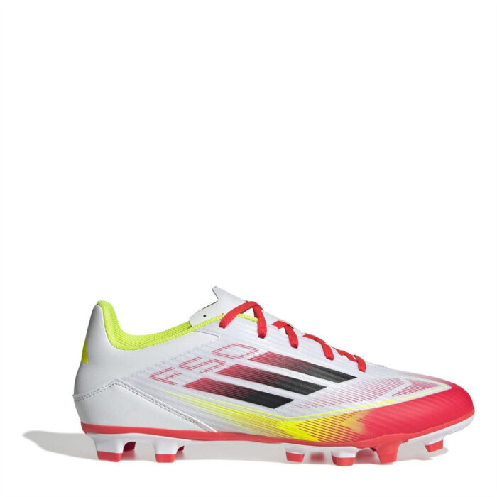 adidas F50 Firm Ground Football Boots – White/Red – view 7