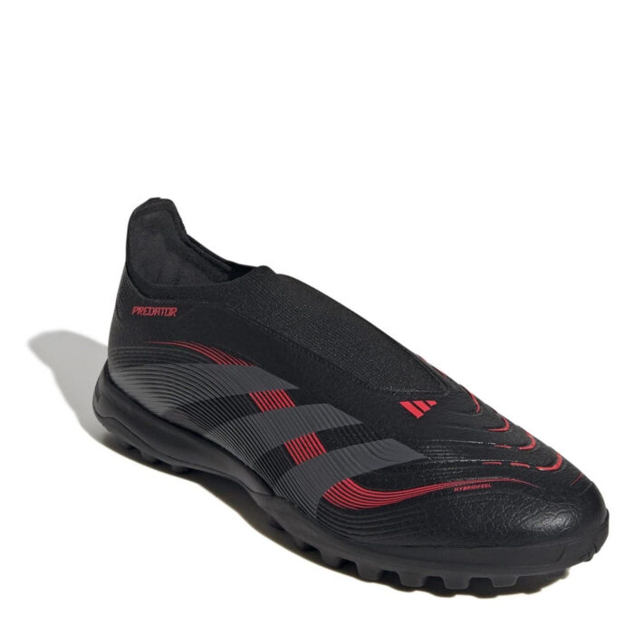 adidas Predator Turf Football Boots – Black/Grey - Image 3