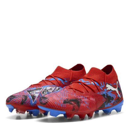 Puma Future 8 Firm Ground Football Boots – Red/Blue