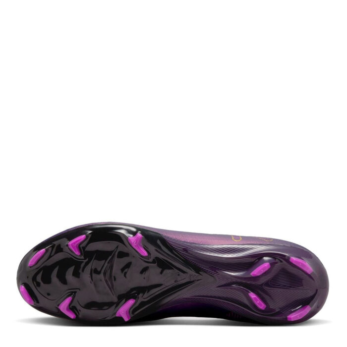 Nike Zoom Mercurial Vapor 16 Firm Ground Football Boots – Purple/Ivory – view 3