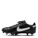 Nike Premier 3 Anti Clog Soft Ground Football Boots – Black/White – view 8