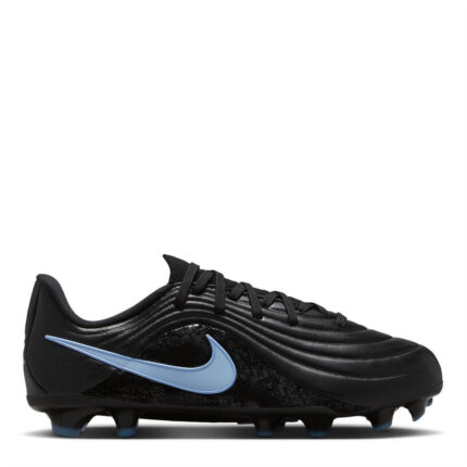 Nike Tiempo Junior Firm Ground Football Boots – Black/Blue