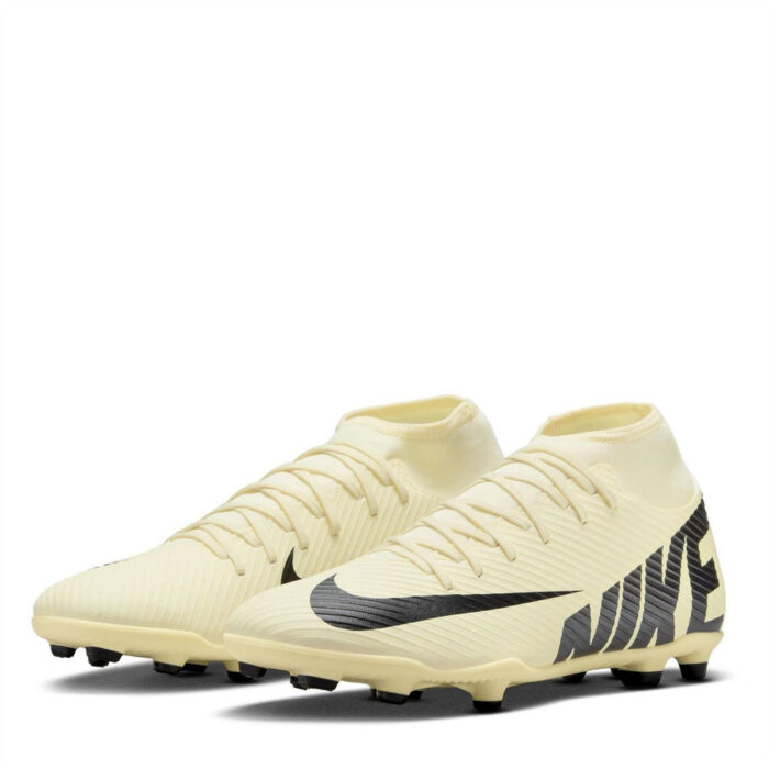 Nike Mercurial Superfly Firm Ground Football Boots – Lemonade/Black – view 4