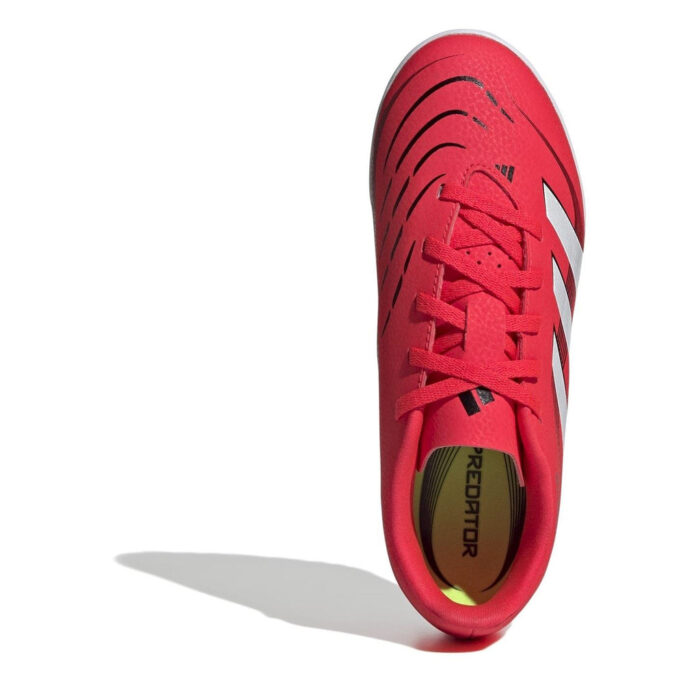 adidas Predator Junior Turf Football Boots – Red/White – view 5
