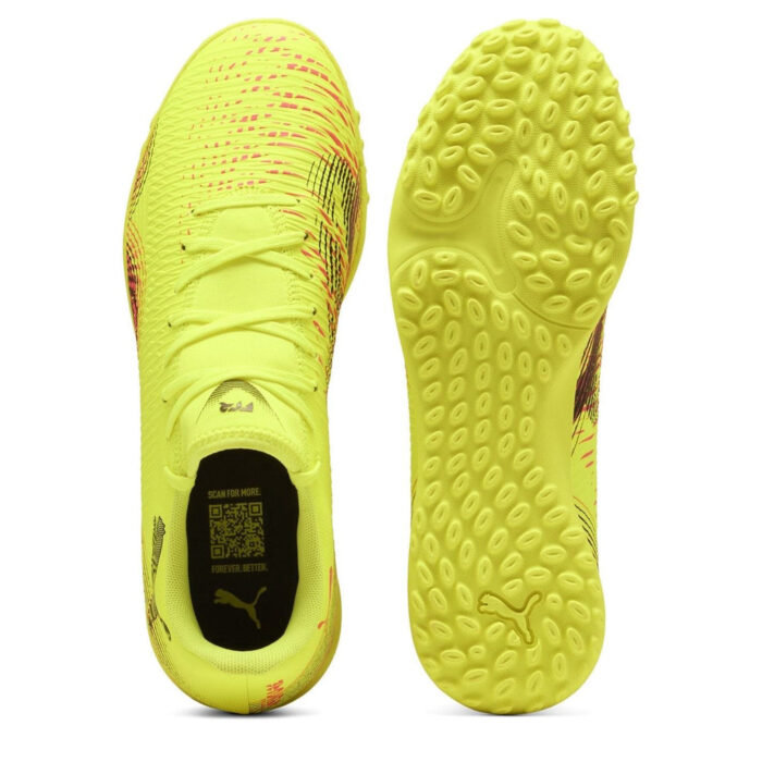Puma Future 8 Turf Football Boots – Yellow/Black – view 3