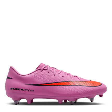 Nike Zoom Mercurial Vapor 16 Soft Ground Football Boots – Pink/Black