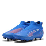 Puma Ultra 5 Junior Firm Ground Football Boots – Blue/White