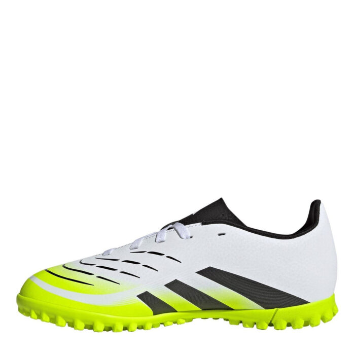 adidas Predator Junior Turf Football Boots – White/Blk/Lemon - Image 2
