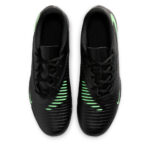 Nike Phantom 6 Low Turf Football Boots – Black/Green – view 6