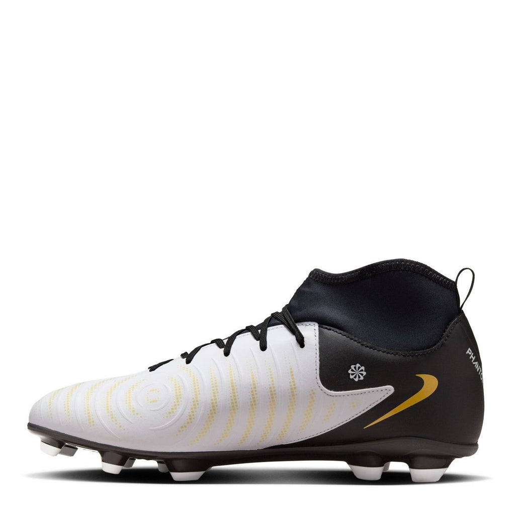 Nike Phantom Luna Ii Firm Ground Football Boots – White/Blk/Gold – view 2