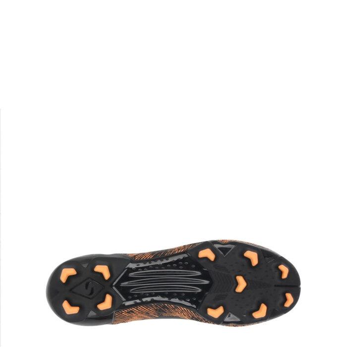 Sondico Blaze Junior Firm Ground Football Boots – Black/Orange – view 3