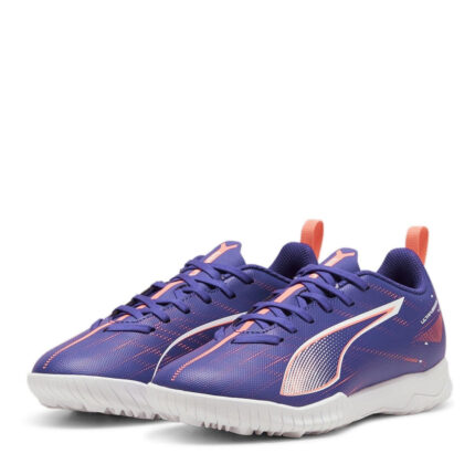 Puma Ultra 5 Junior Turf Football Boots – Purple/Wht/Org