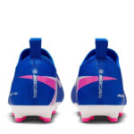 Nike Zoom Mercurial Vapor 16 Junior Firm Ground Football Boots – Blue/Wht/Pink – view 5