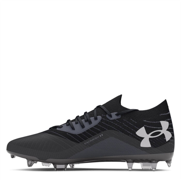 Under Armour Shadow Firm Ground Football Boots – Black/Grey – view 2