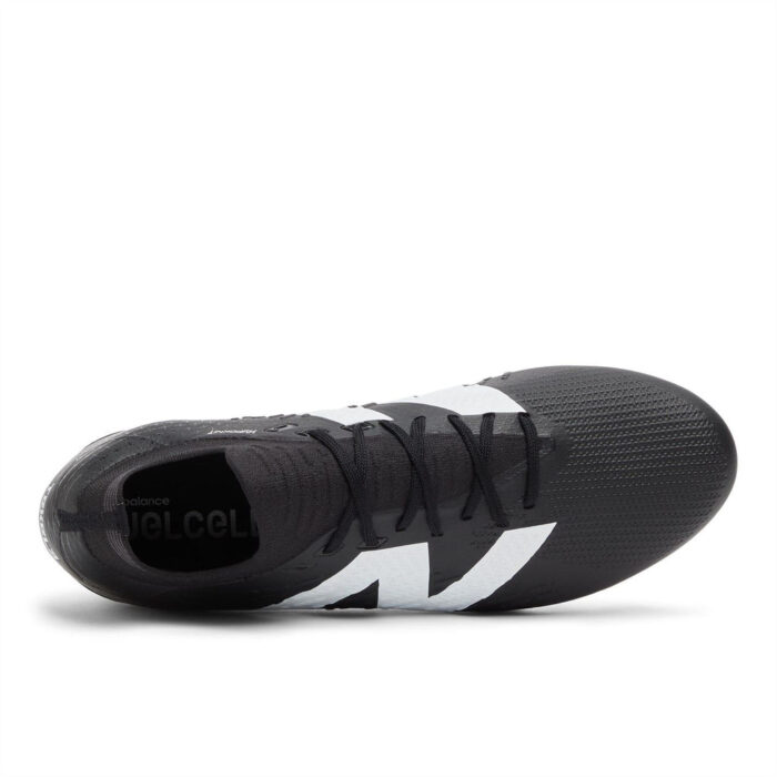 New Balance Tekela V4+ Firm Ground Football Boots – Black/White – view 5