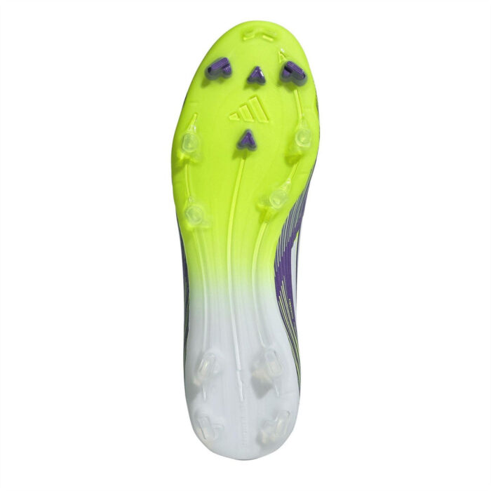 adidas F50 Firm Ground Football Boots – Purple/White - Image 6