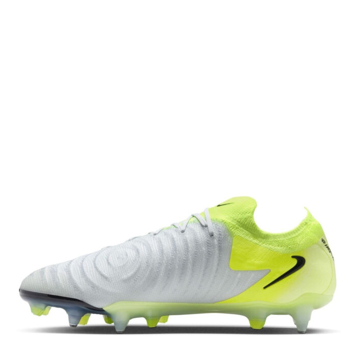 Nike Phantom Gx 2 Soft Ground Football Boots – Silver/Volt - Image 8