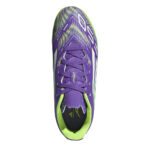 adidas F50 Messi Junior Firm Ground Football Boots – Purple/White - Image 5