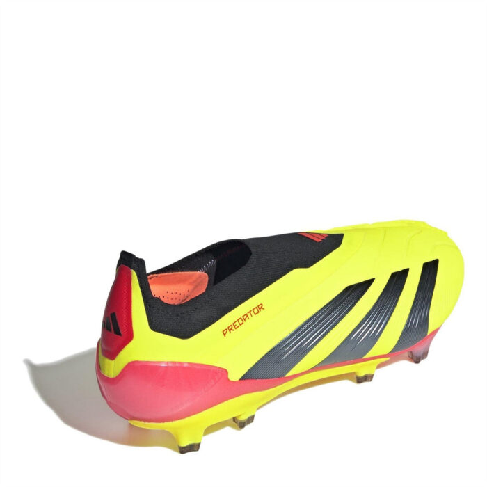 adidas Predator 24 Firm Ground Football Boots – Yellow/Blk/Red – view 4