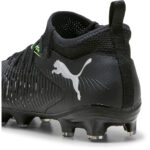 Puma Future 8 Junior Firm Ground Football Boots – Black/Green - Image 5