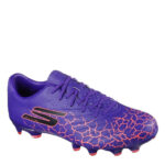 Skechers Skx_01 Gold Firm Ground Football Boots – Purple/Black