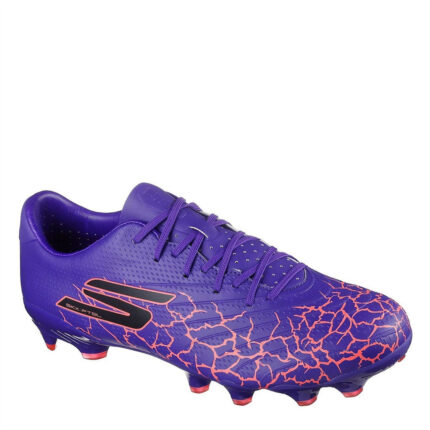 Skechers Skx_01 Gold Firm Ground Football Boots – Purple/Black