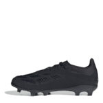 adidas Predator 24 Junior Firm Ground Football Boots – Black/Grey – view 2