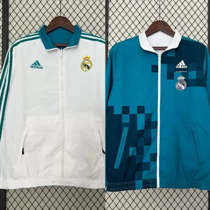 Mens Real Madrid 2024 Reversible Jacket