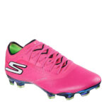 Skechers Razor Firm Ground Football Boots – Pink/Black