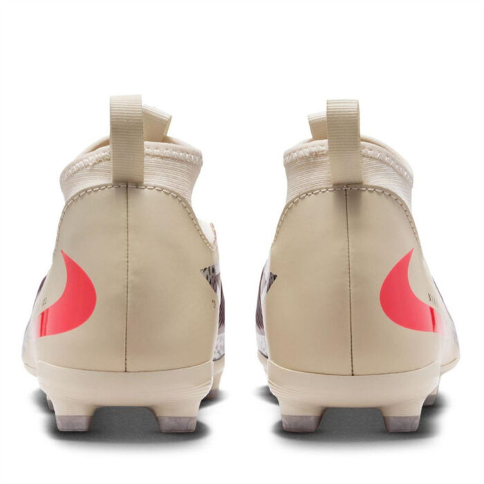 Nike Phantom 6 Junior Firm Ground Football Boots – Burgundy/Print – view 5
