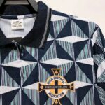 Retro Northern Ireland 1990 Home Jersey - Image 3