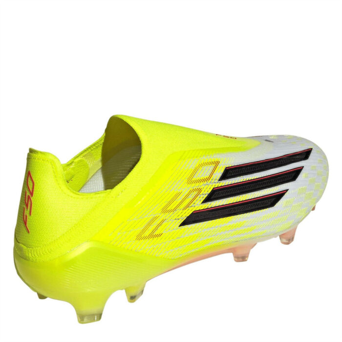 adidas F50 Firm Ground Football Boots – Solar Yellow – view 5