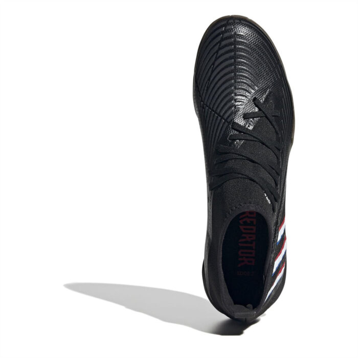 adidas Predator Edge .3 Unisex Indoor Football Boots – Black/White – view 5