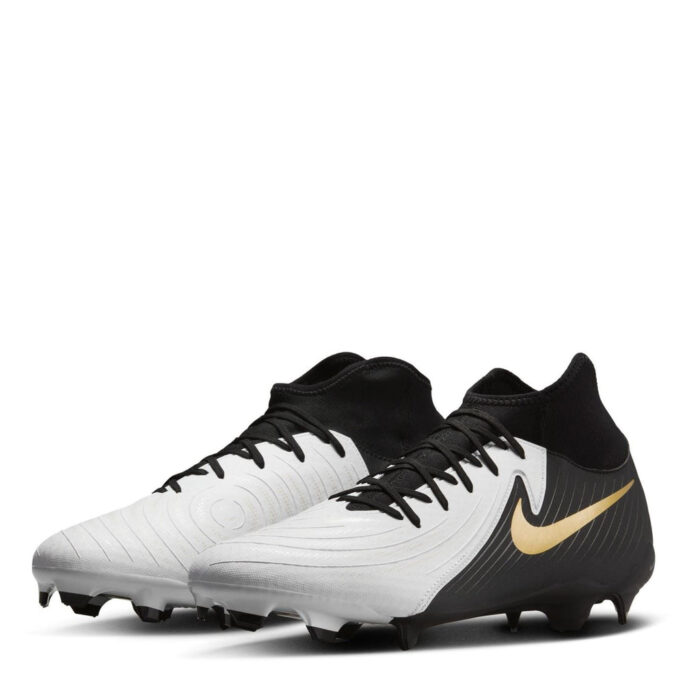 Nike Phantom Luna Ii Firm Ground Football Boots – White/Blk/Gold – view 4