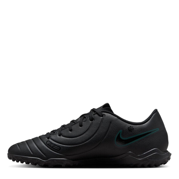 Nike Tiempo Legend 10 Turf Football Boots – Black/Green - Image 2