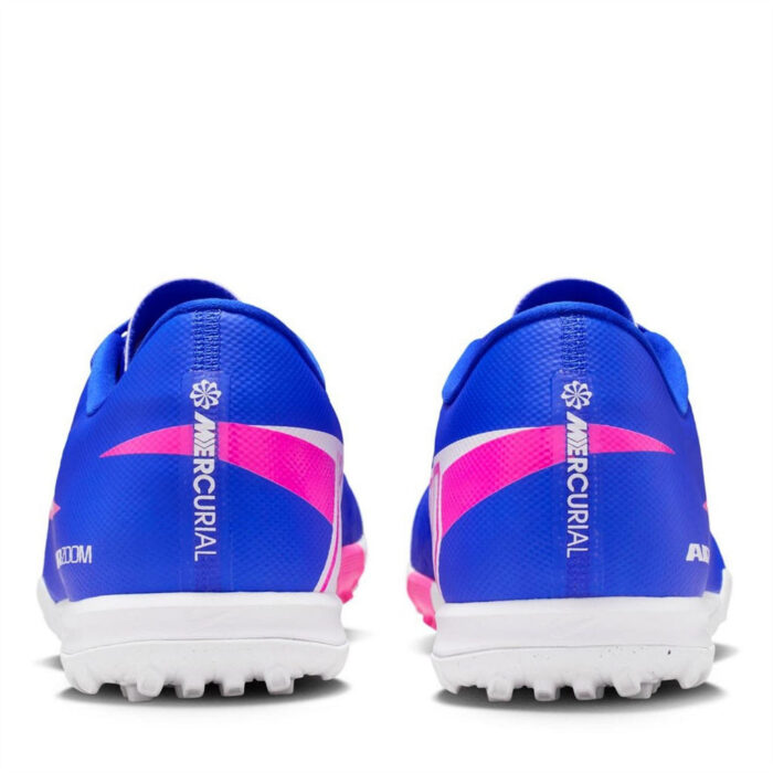 Nike Mens Zoom Mercurial Vapor 16 Turf Football Boots – Blue/Wht/Pink - Image 5