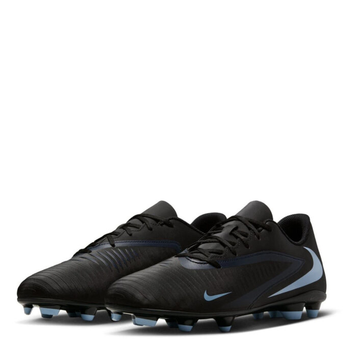 Nike Phantom 6 Low Firm Ground Football Boots – Black/Black – view 4