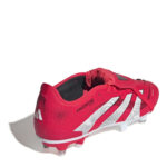 adidas Predator Firm Ground Football Boots – Red/White – view 4