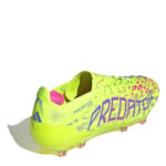 adidas Predator Firm Ground Football Boots – Yellow/Pink – view 4