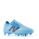 New Balance Furon V7+ Dispatch Junior Firm Ground Football Boots – Blue/Black - Image 4