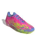 adidas F50 Firm Ground Football Boots – Pink/Yellow – view 3